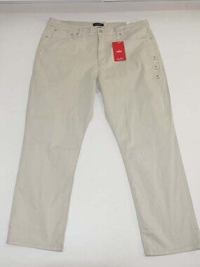 Lucky Brand Men's 223 Straight Sateen Stretch Jeans Size 42 x 32 NWT Beige Pants